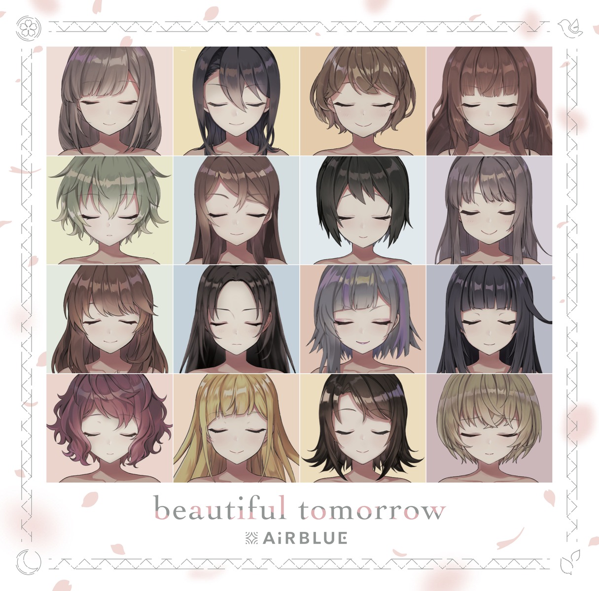akagawa_chisa, cue!, disc_cover, eniwa_airi, hinakura_riko, kamuro_aya, kano_shiho, kujou_yuzuha