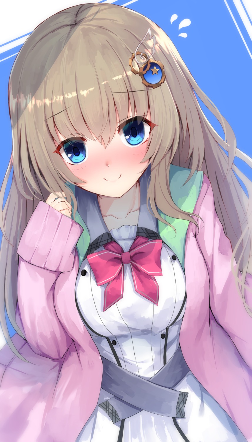 9-nine-, kujou_miyako, nodoame, seifuku, sweater