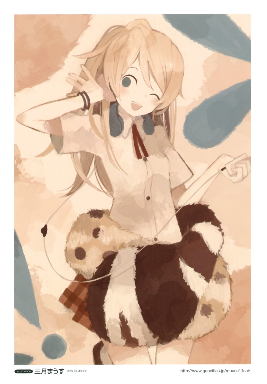 headphones, mitsuki_mouse