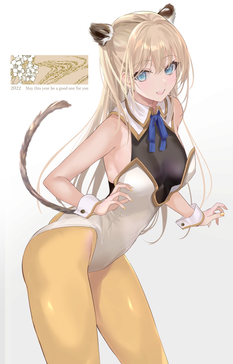 animal_ears, leotard, mexif, pantyhose, tail