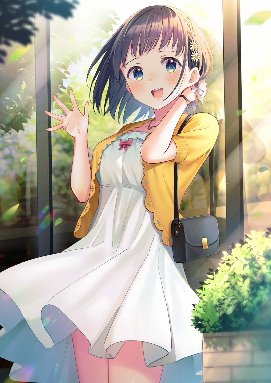 dress, skirt_lift, summer_dress, yurin