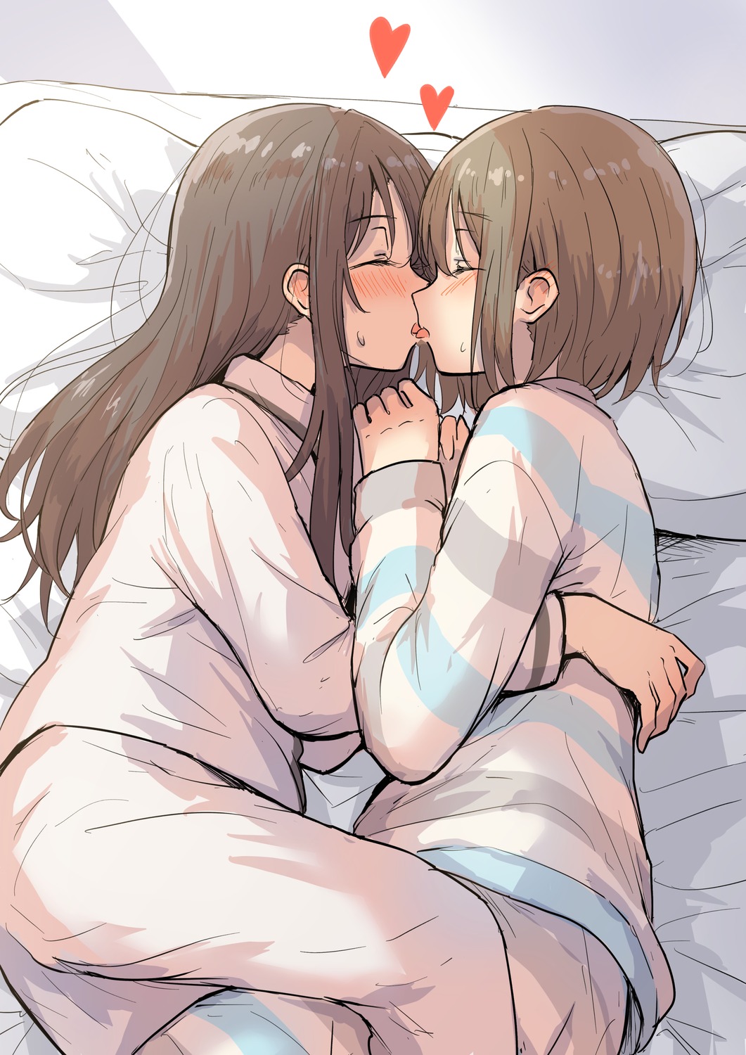 betock, pajama, sketch, yuri
