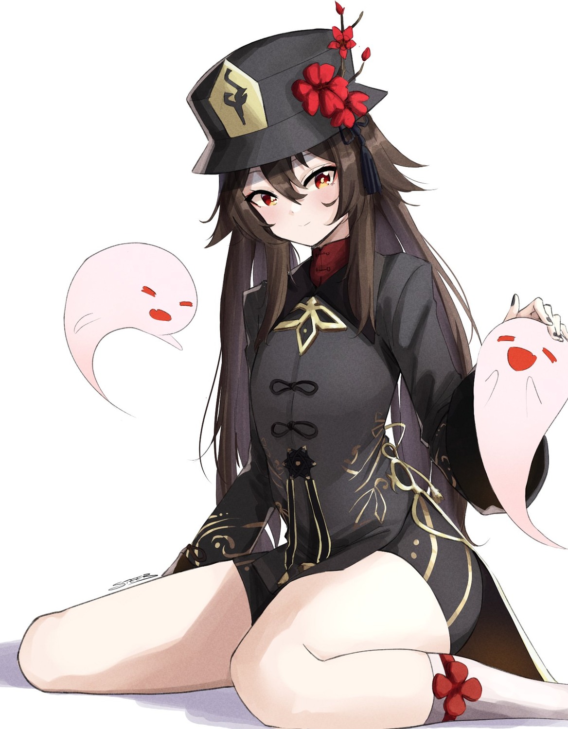 asian_clothes, genshin_impact, hu_tao, steeb