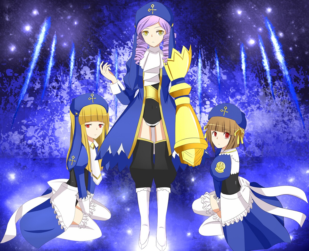 cornelia, dlanor_a_knox, gertrude, nes, thighhighs, umineko_no_naku_koro_ni