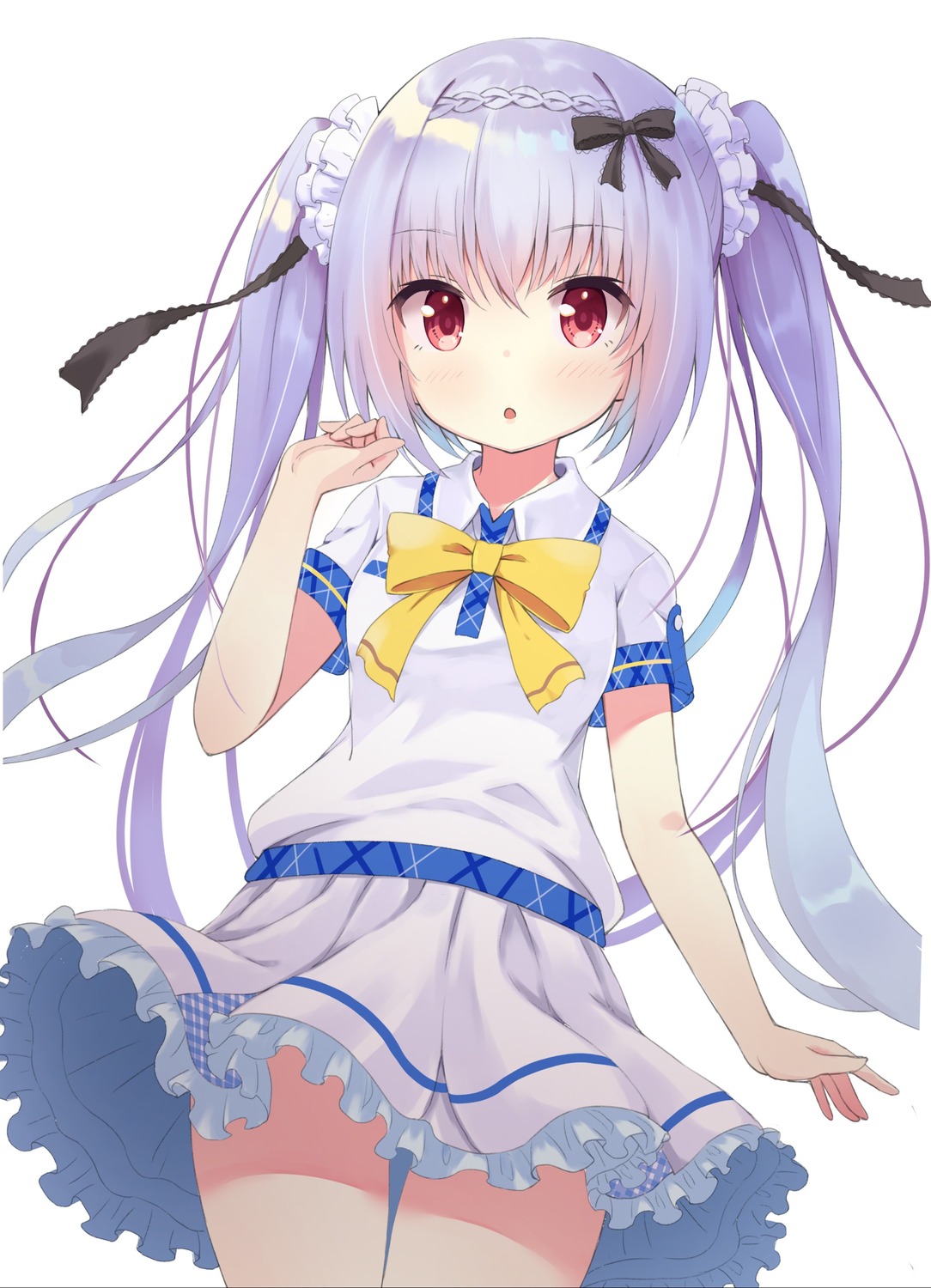 karumaruka_circle, natsume_koyomi, seifuku, siragagaga, skirt_lift