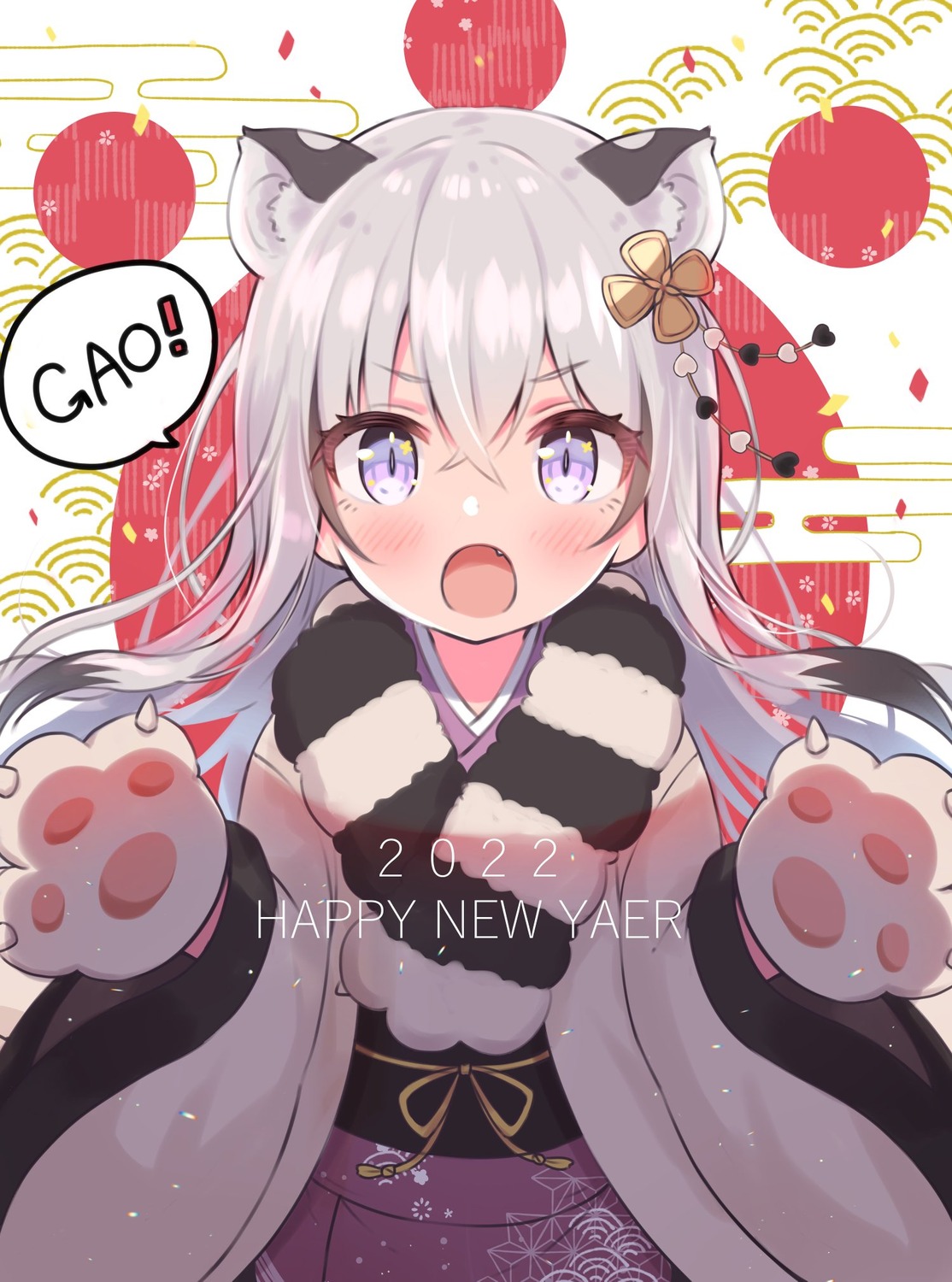 animal_ears, kimono, siragagaga