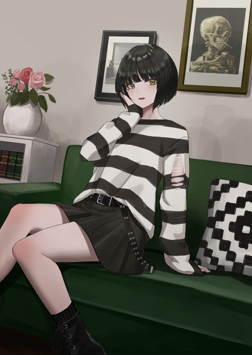kit, skirt_lift, torn_clothes