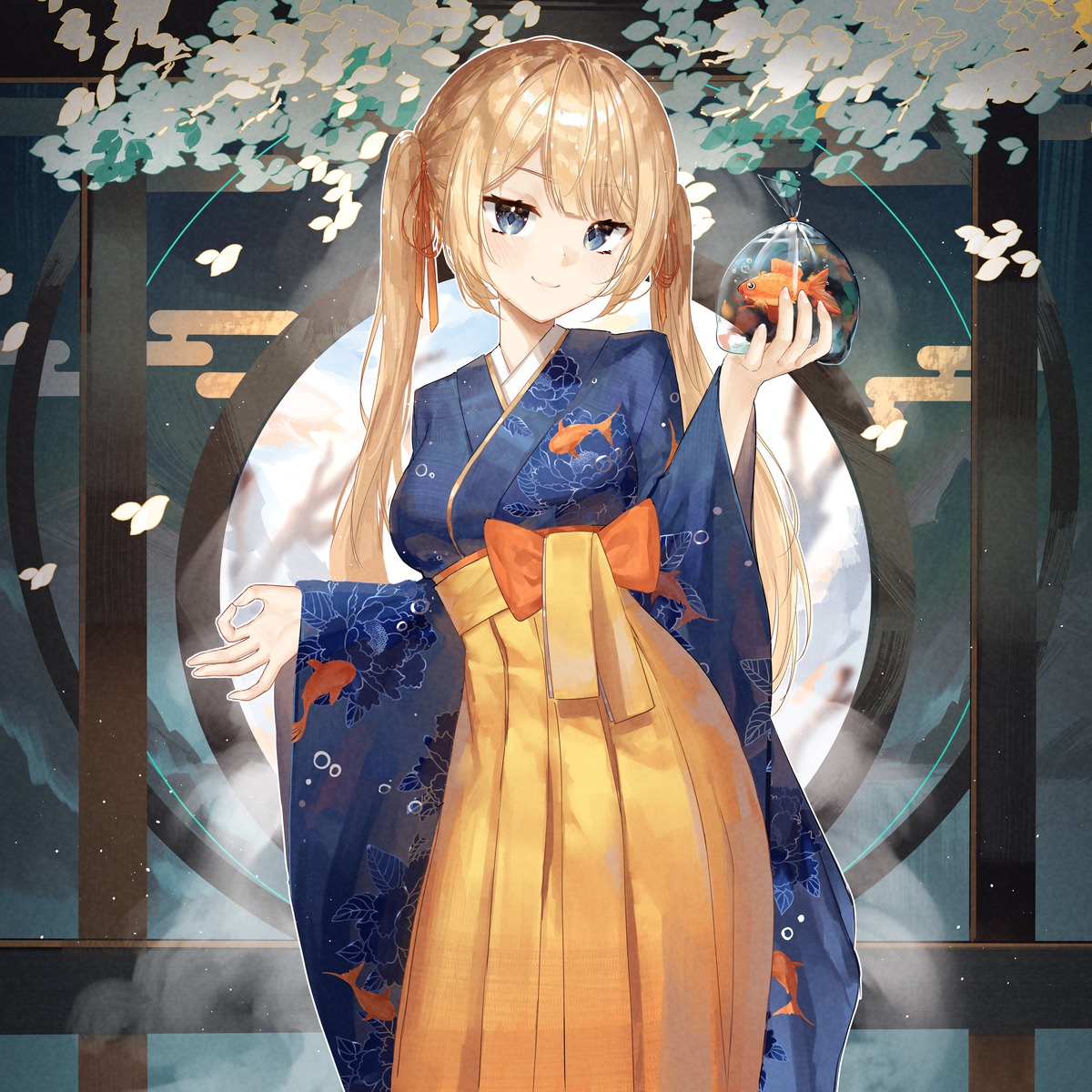 dayshiart, hololive, hololive_english, japanese_clothes, watson_amelia