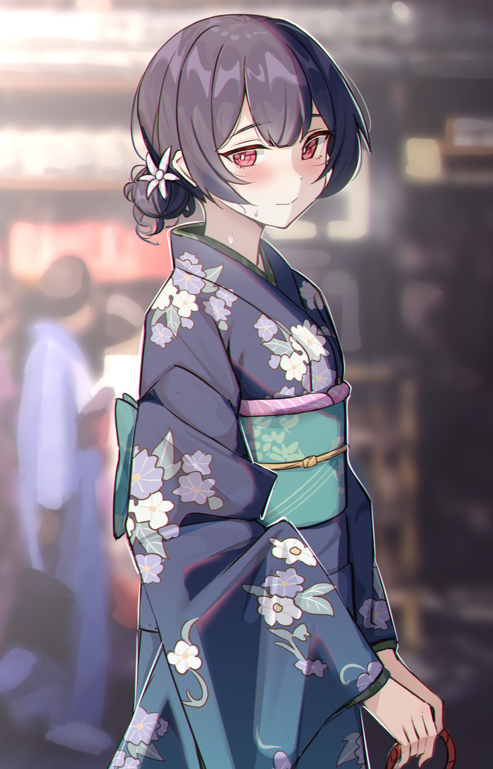 kimono, morino_rinze, tamago_(eva1314056), the_idolm@ster, the_idolm@ster_shiny_colors