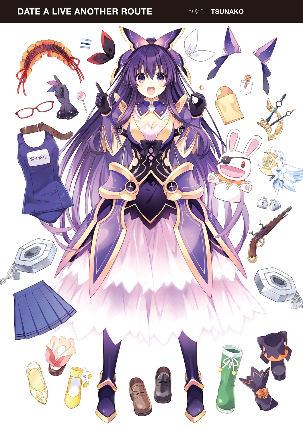 date_a_live, tsunako, yatogami_tooka