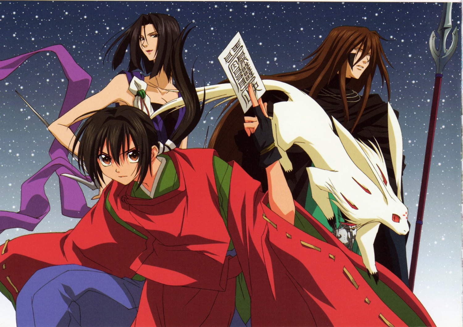 abe_no_masahiro, cropme, japanese_clothes, kimono, kouchin, mokkun/guren, rikugou, screening, shounen_onmyouji, tagashira_shinobu