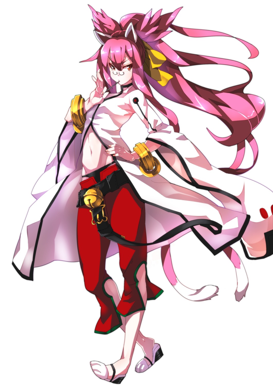 animal_ears, blazblue, kokonoe, megane, nekomimi, pantsu, tagme, tail