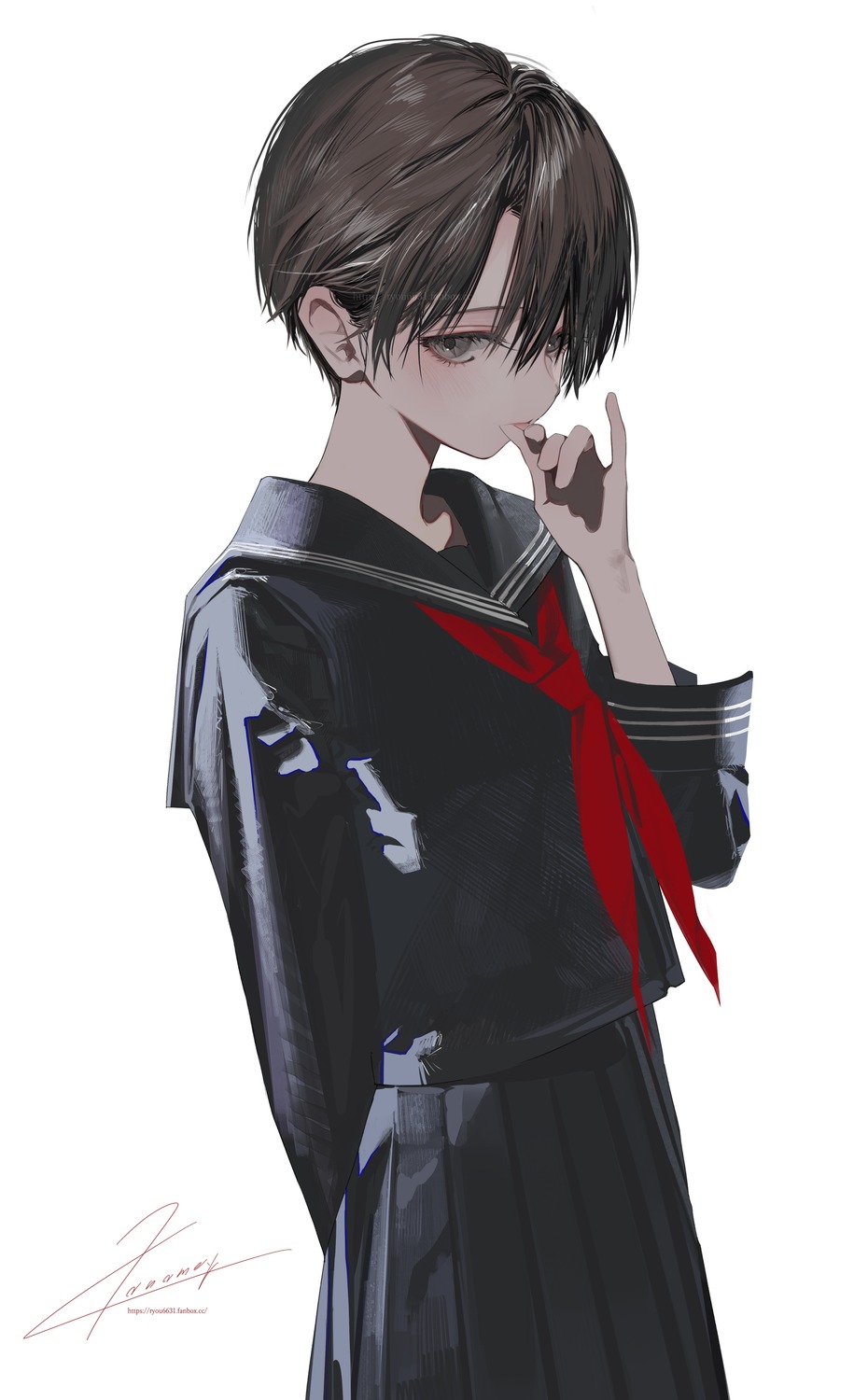 honnryou_hanaru, seifuku