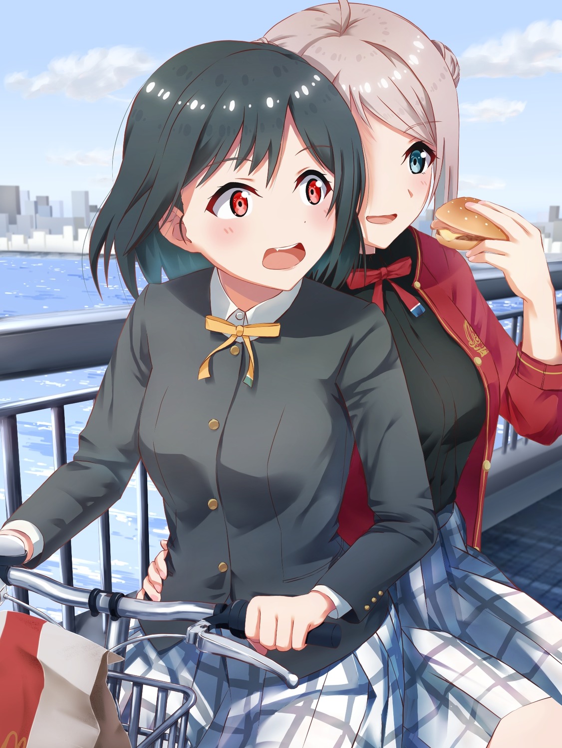 altea, love_live!_(series), love_live!_nijigasaki_gakuen_school_idol_doukoukai, mifune_shioriko, seifuku, zhong_lanzhu