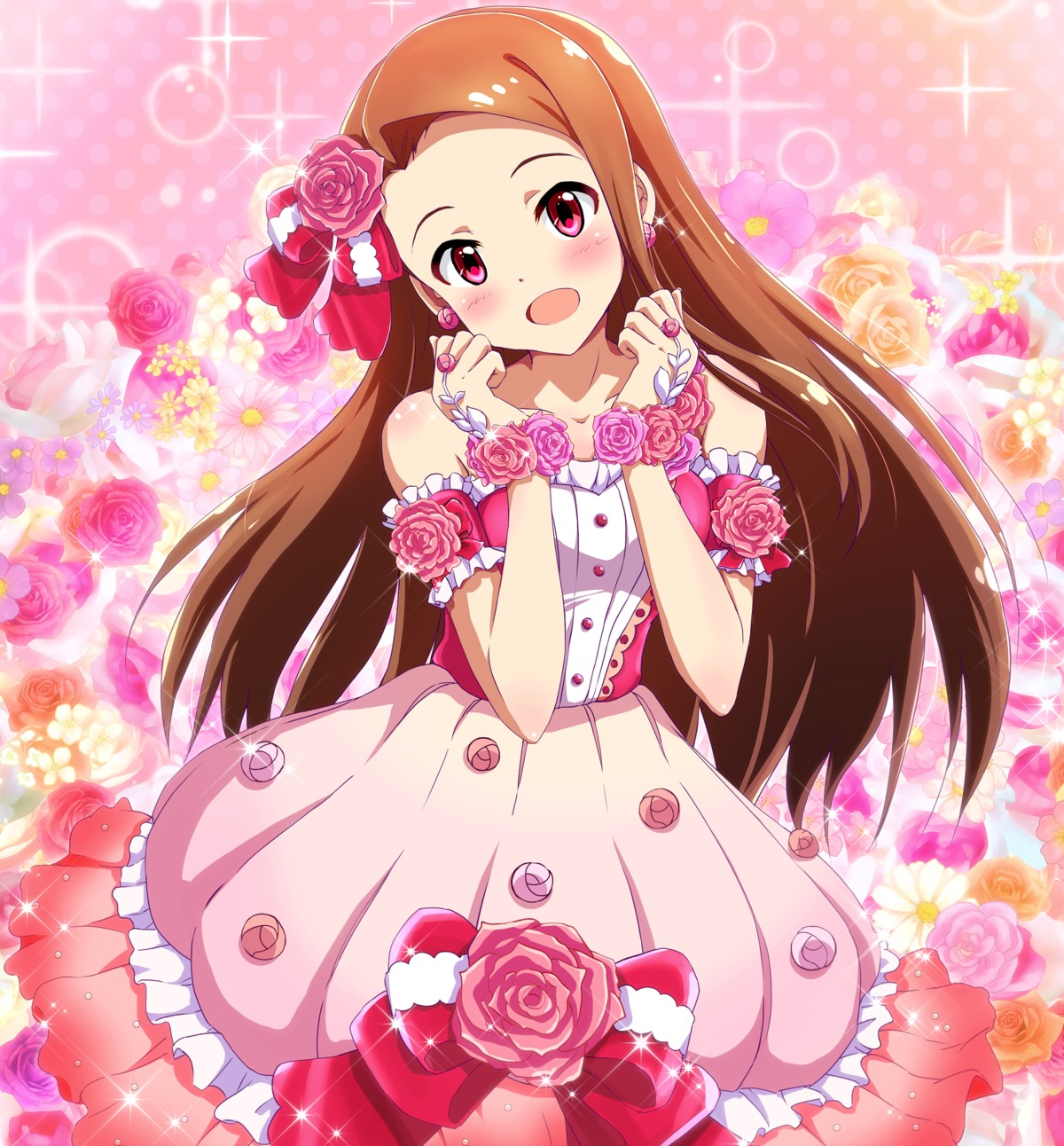 araburu-hinadori, minase_iori, the_idolm@ster