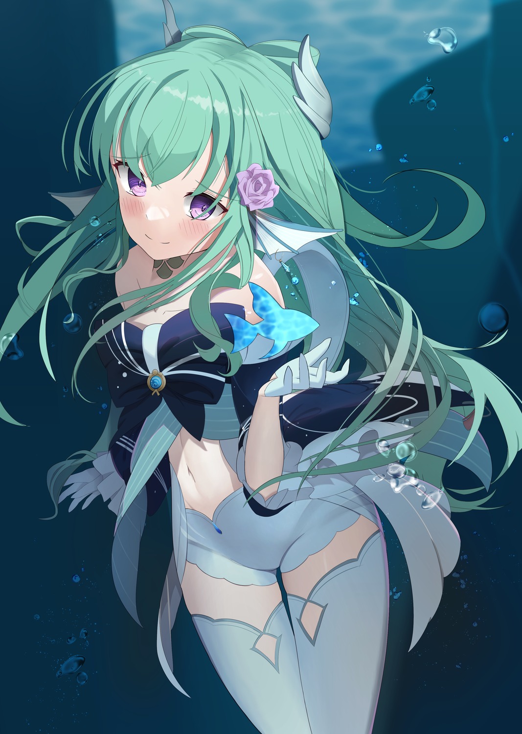 genshin_impact, nijisanji, nijisanji_en, ryuuguu_finana, sangonomiya_kokomi, zephryion