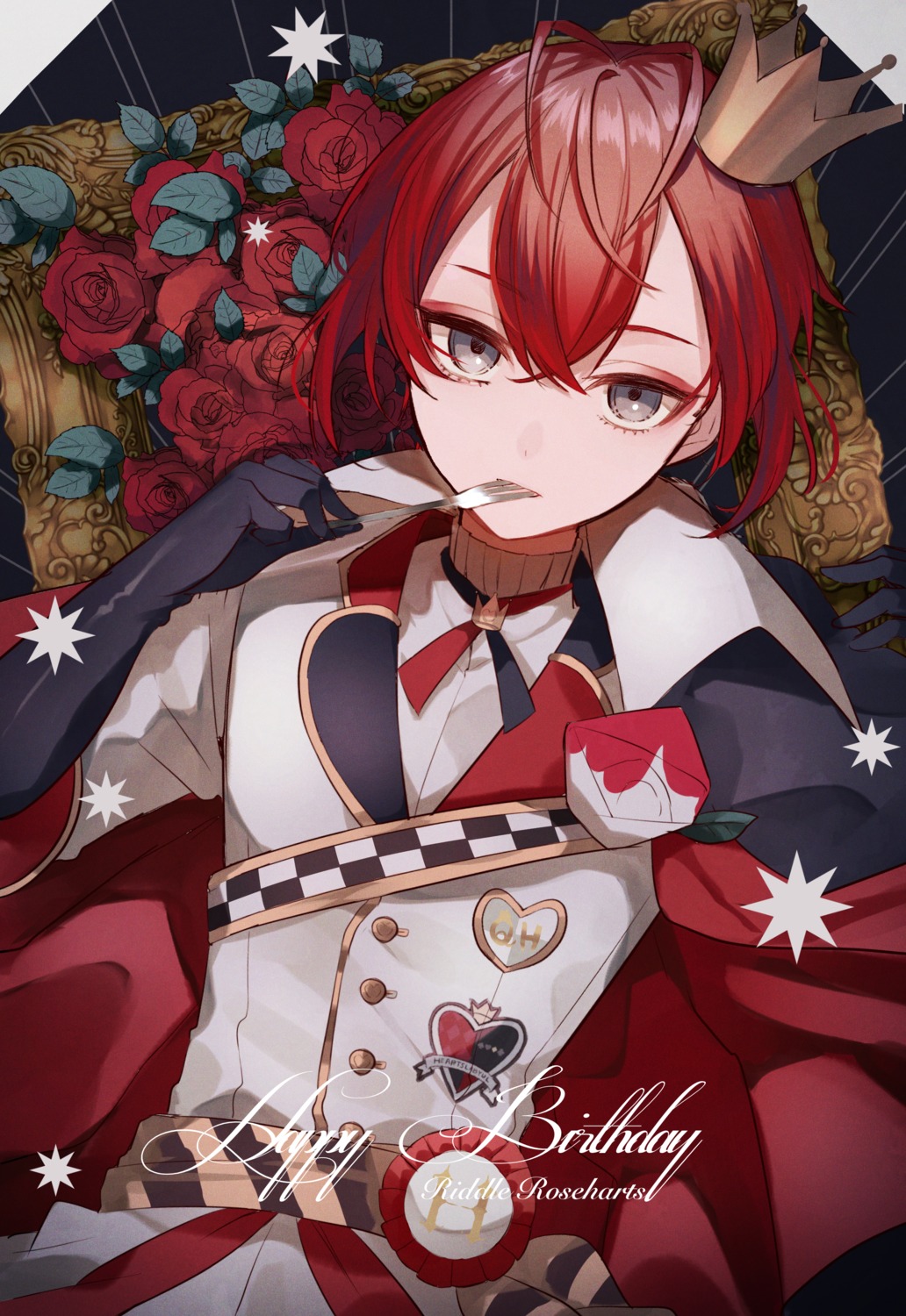 kenpin, male, riddle_rosehearts, twisted_wonderland