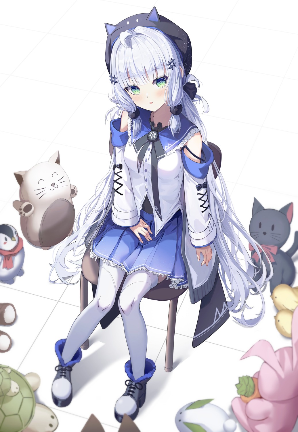 neko, seero, thighhighs