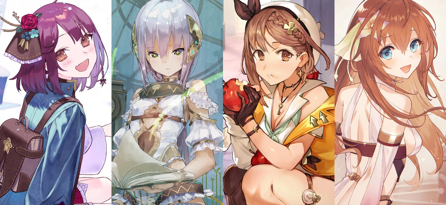 atelier, atelier_ryza, atelier_ryza_2, atelier_sophie, atelier_sophie_2, ciel_nosurge, cleavage, garter