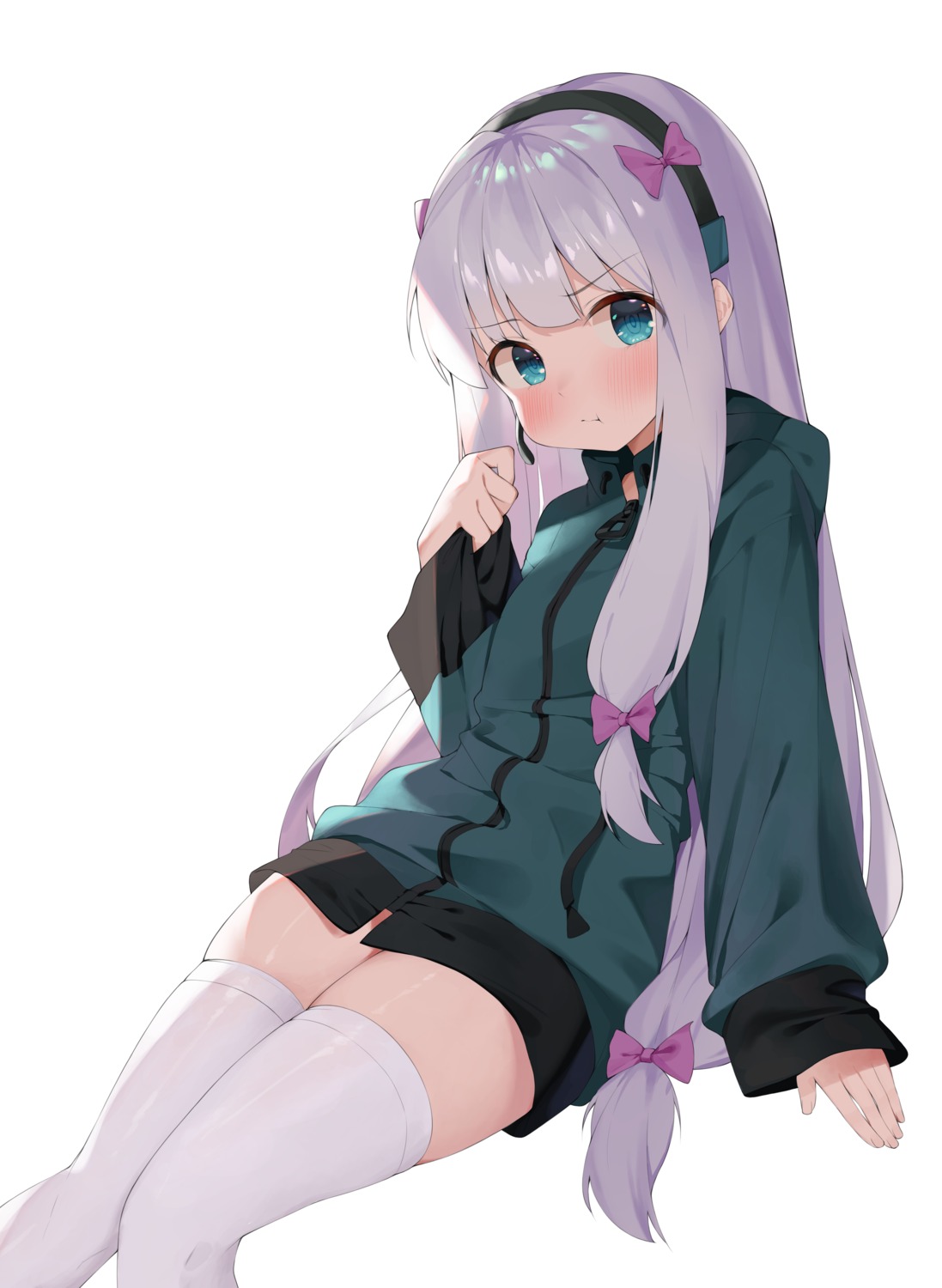 avant_garde_(artist), eromanga-sensei, izumi_sagiri, thighhighs