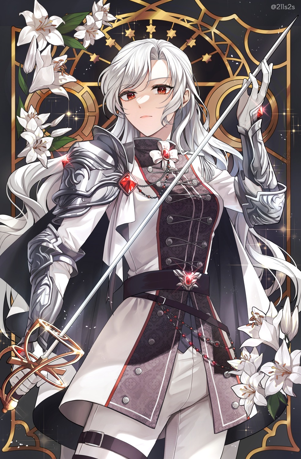 armor, garter, plus1024, sword, uniform