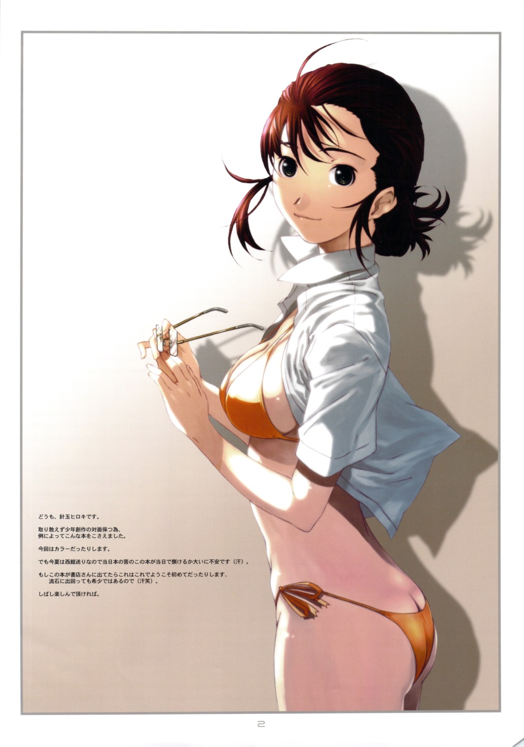 bikini, haritama_hiroki, open_shirt, studio_n.ball, swimsuits