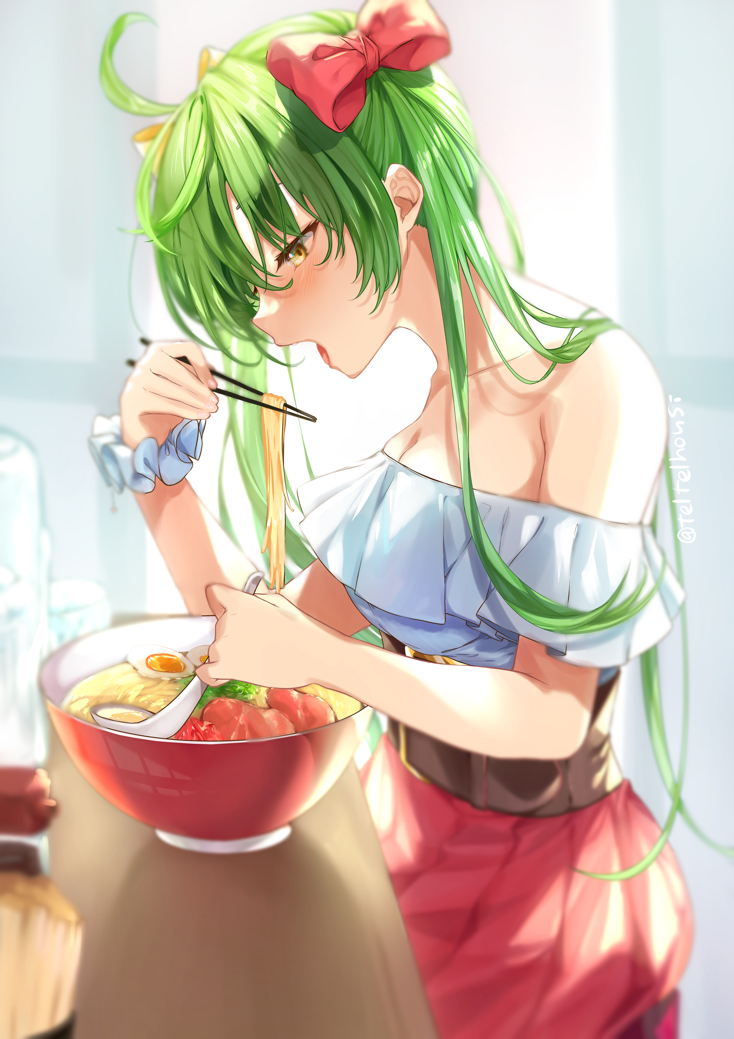 cleavage, no_bra, teltelhousi