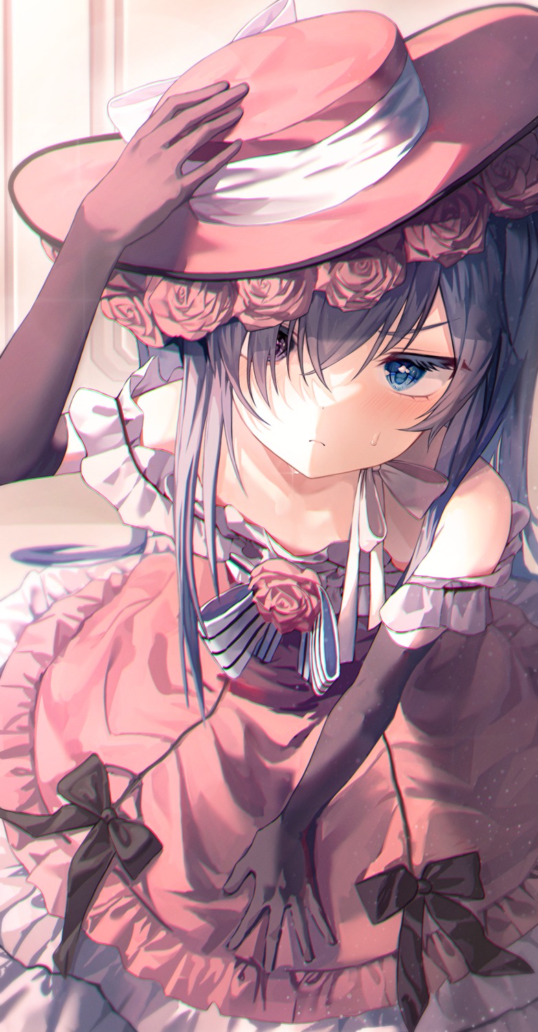 ciel_phantomhive, dress, han_seol, heterochromia, kuroshitsuji, lolita_fashion