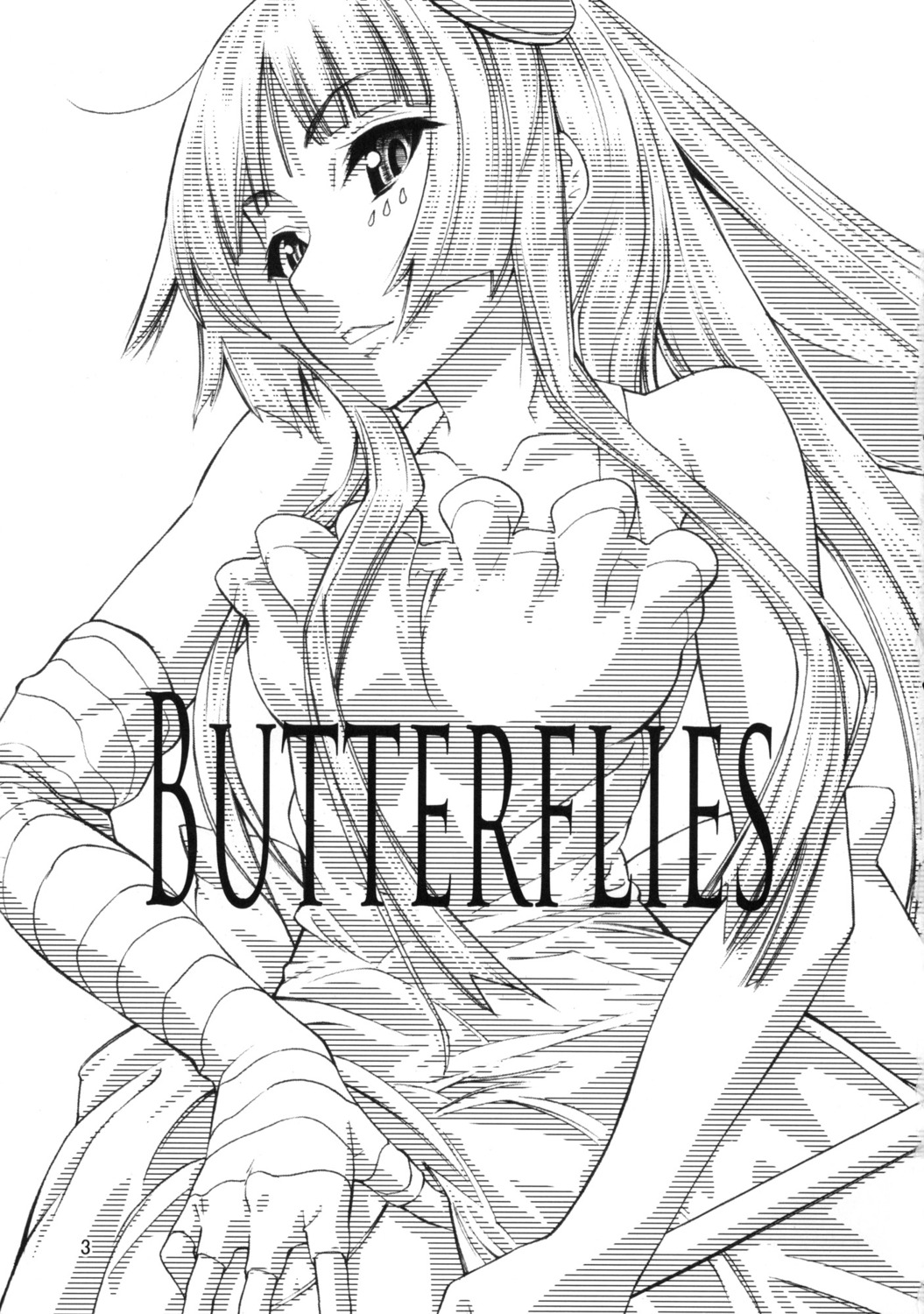 akiyama_mio, barbarossa, k-on!, monochrome