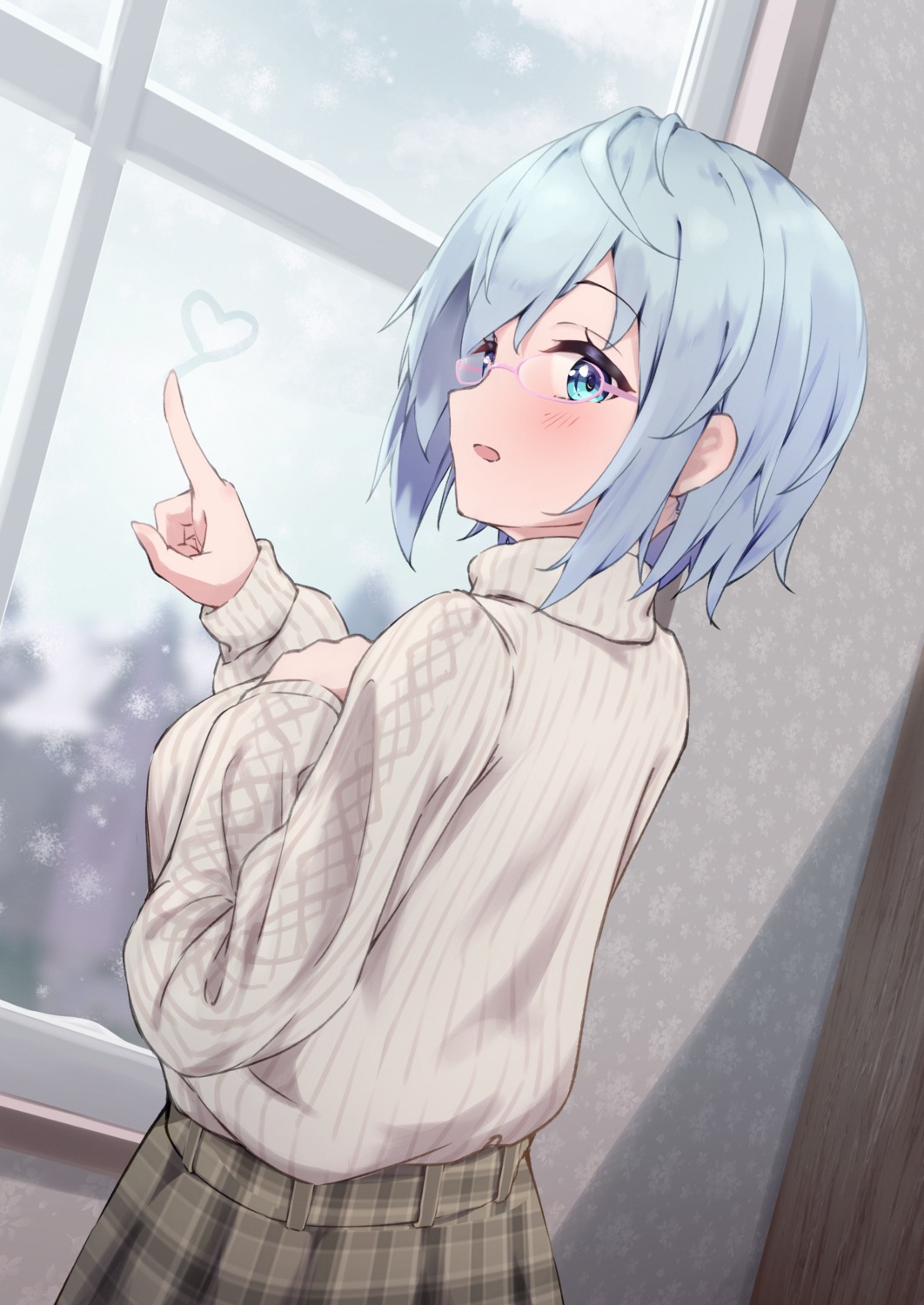 megane, sweater, taitan