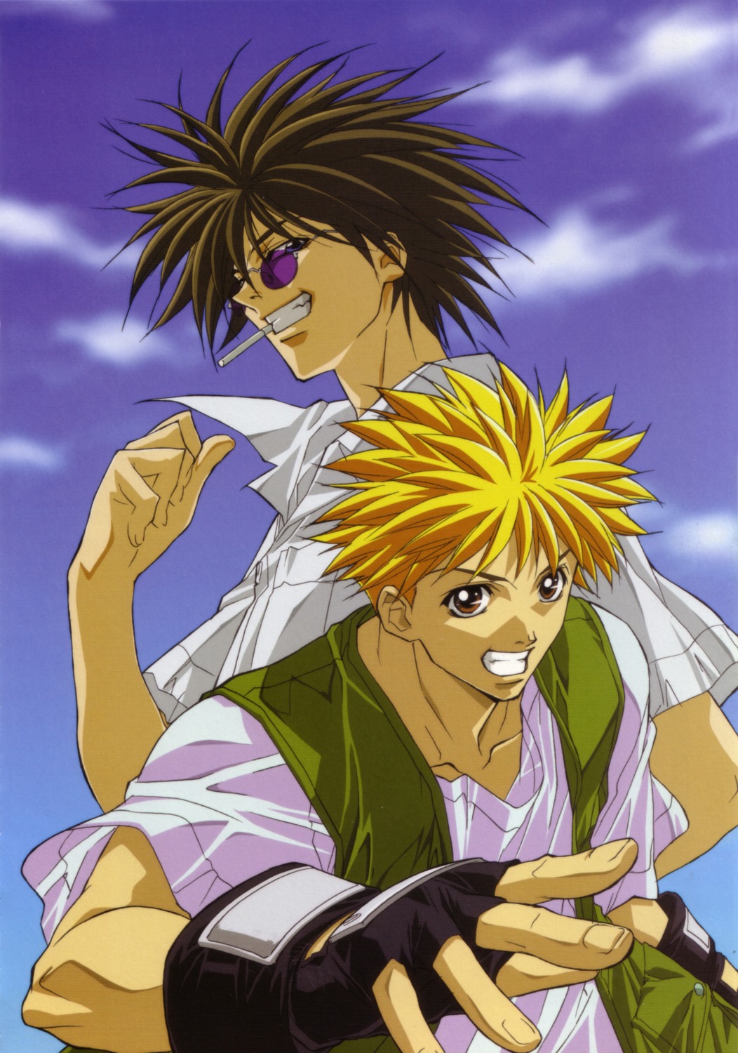 amano_ginji, get_backers, male, mido_ban