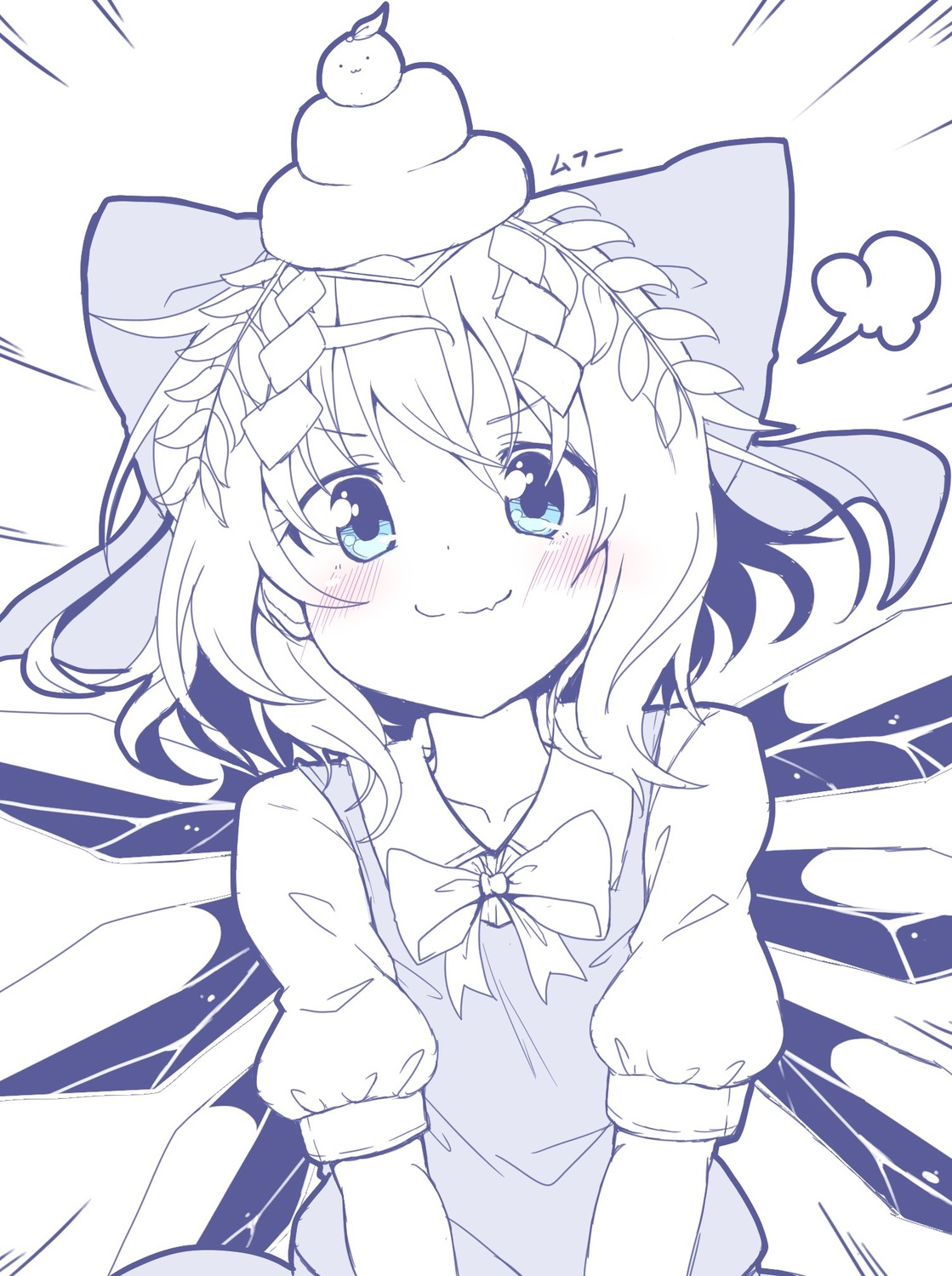 cirno, do_(4-rt), dress, monochrome, touhou, wings