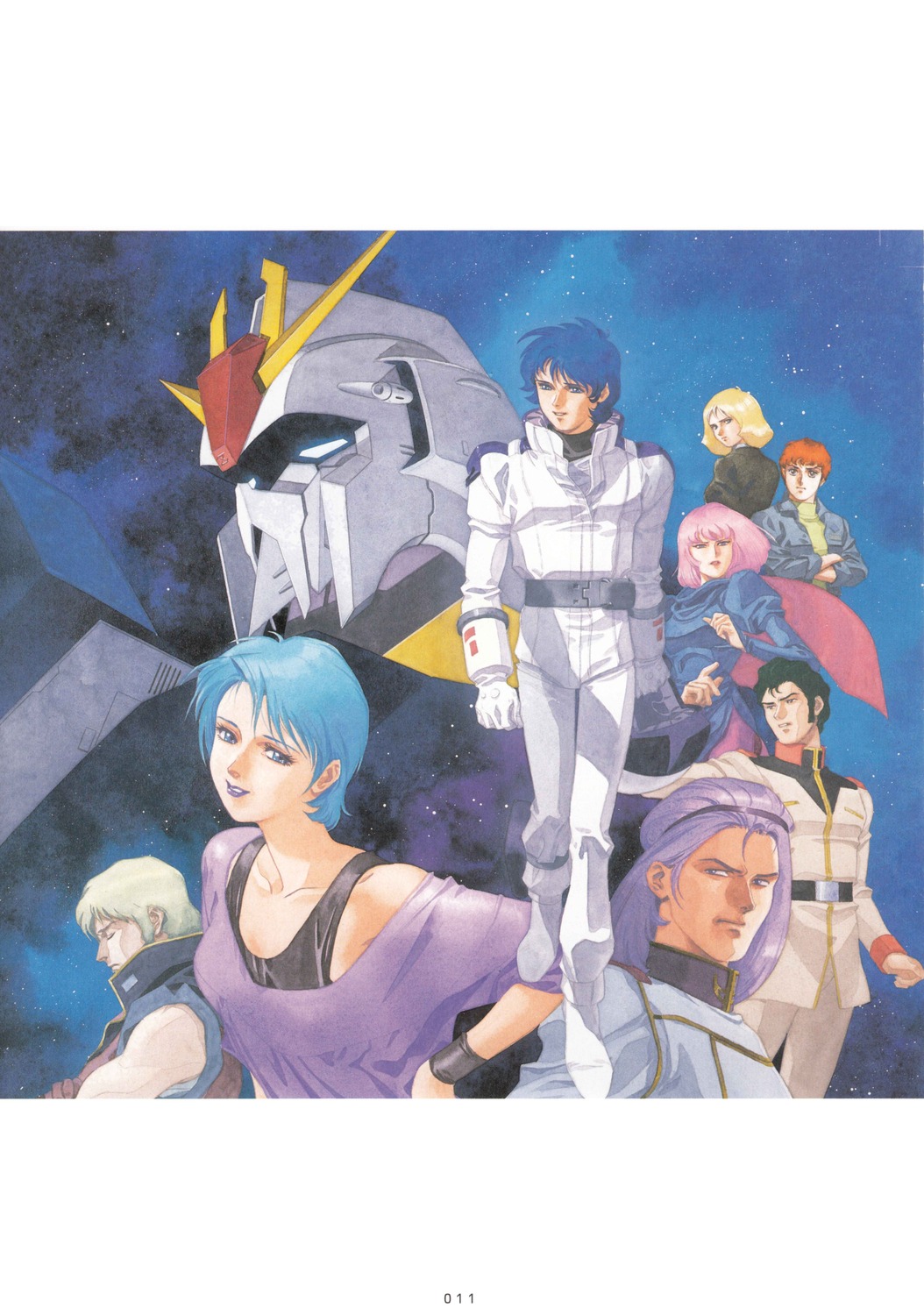 amuro_ray, bright_noa, char_aznable, four_murasame, gundam, haman_karn, kamille_bidan, kitazume_hiroyuki