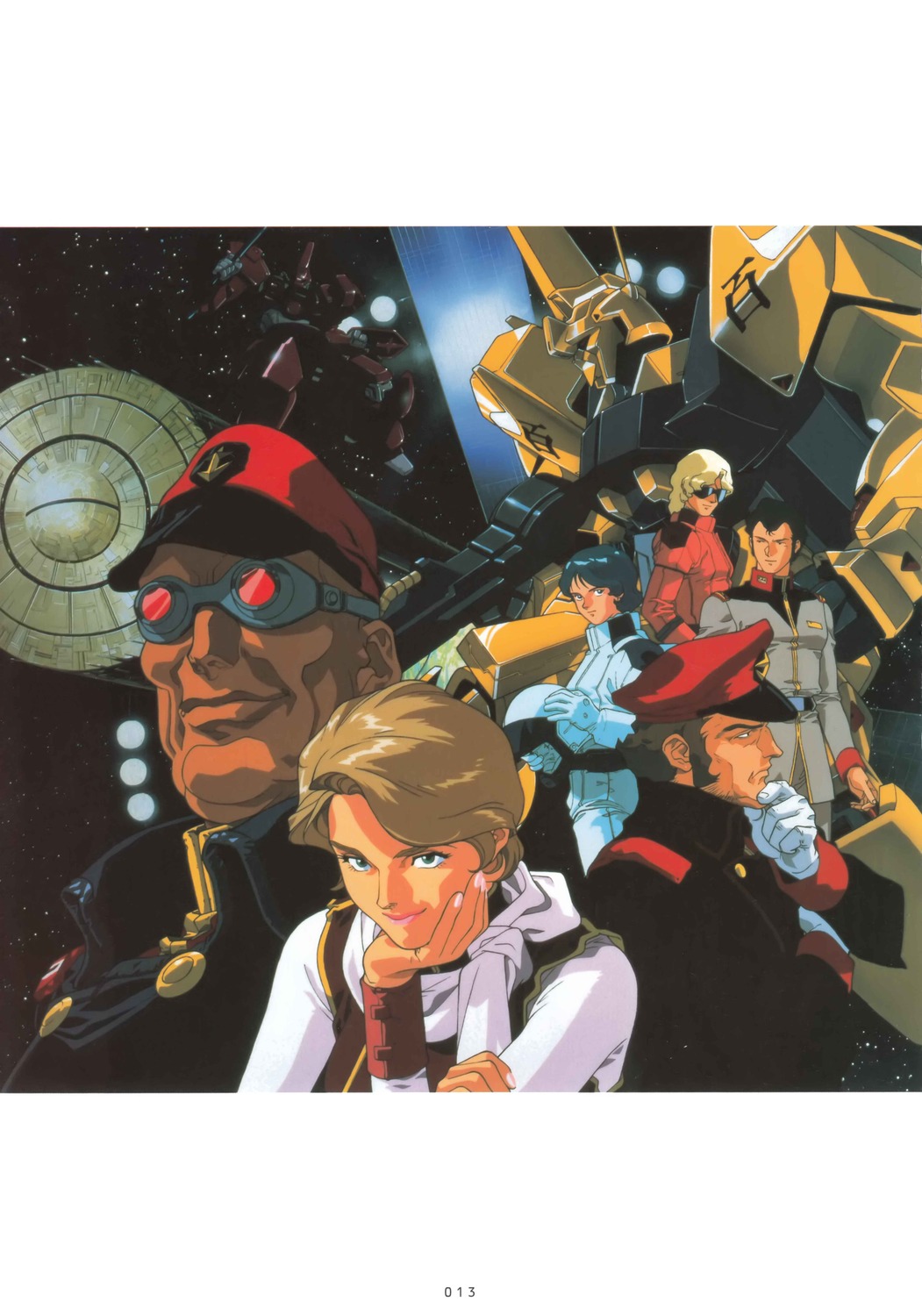 bright_noa, char_aznable, gundam, kamille_bidan, kitazume_hiroyuki, zeta_gundam