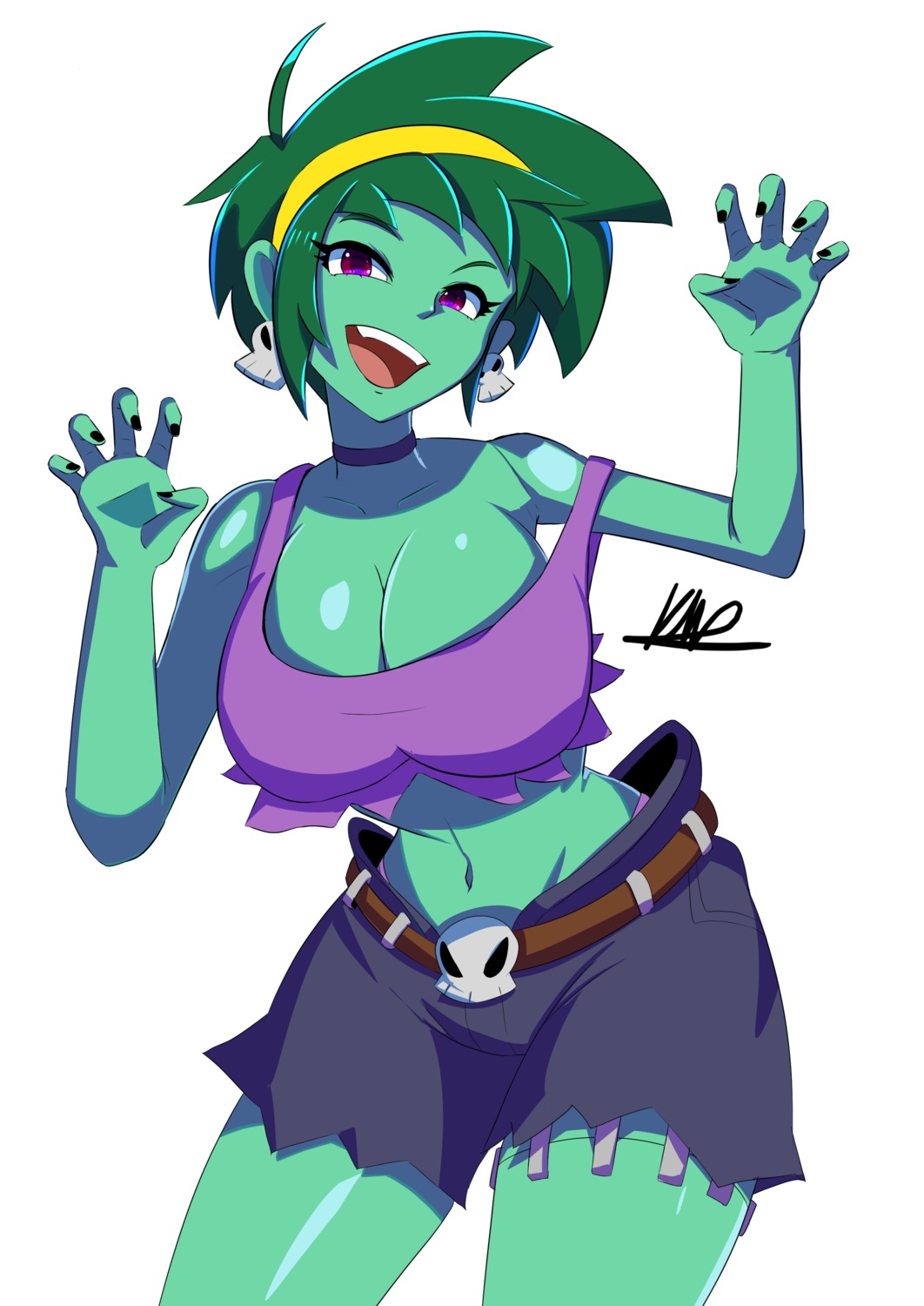khaizer, monster_girl, no_bra, rottytops, shantae