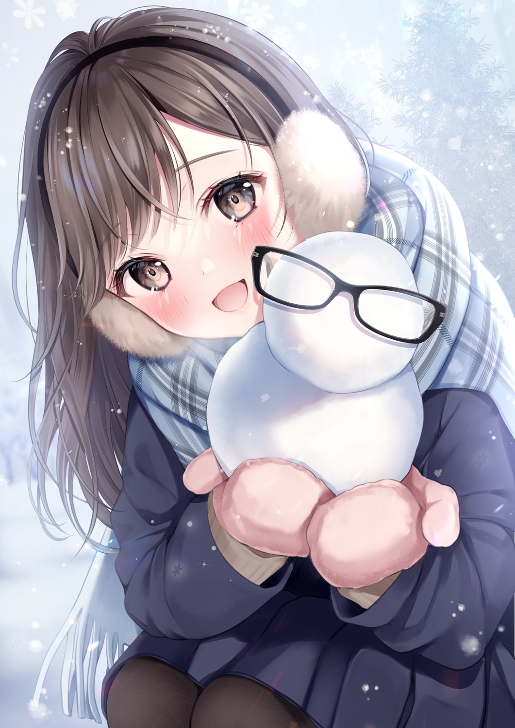 megane, pantyhose, seifuku, shiraishi_haruhi, sweater, yugirl