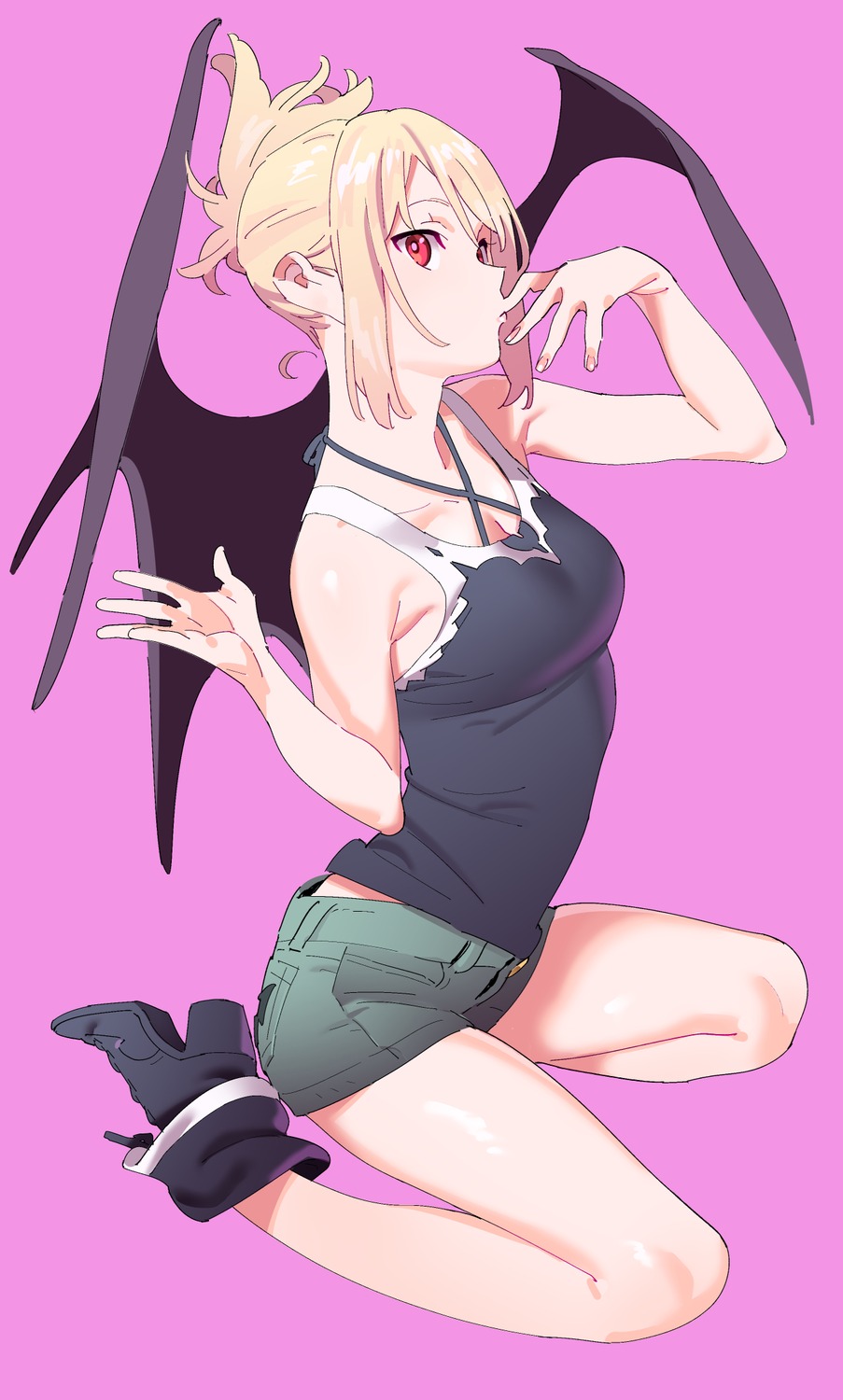 heels, henken, wings