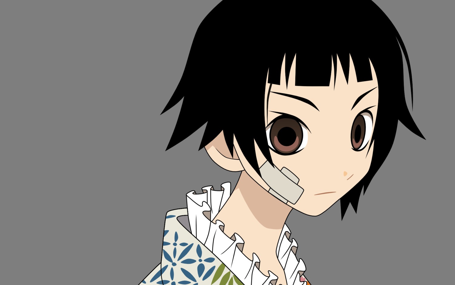 sayonara_zetsubou_sensei, transparent_png, tsunetsuki_matoi, vector_trace, wallpaper