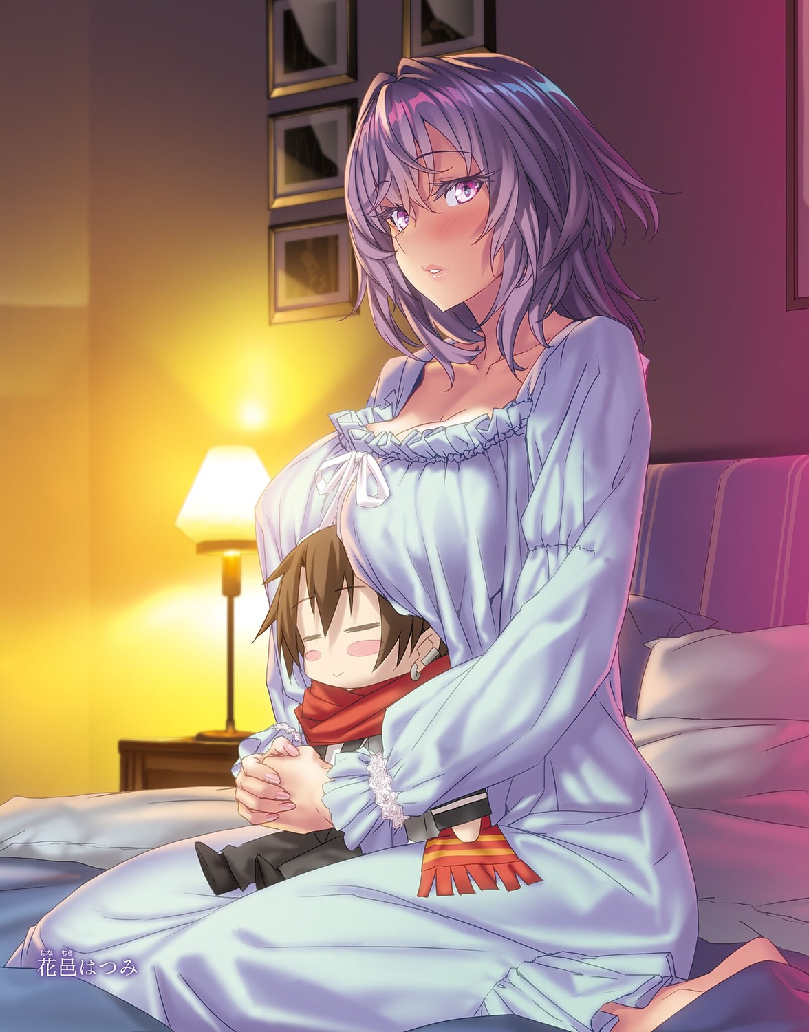 chibi, hanamura_hatsumi, kannatsuki_noboru, magical★explorer, pajama, takioto_kousuke
