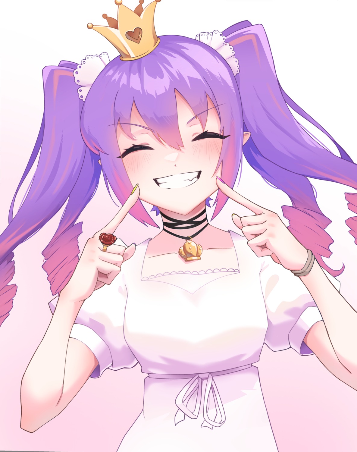 hololive, pointy_ears, radioneet, tokoyami_towa