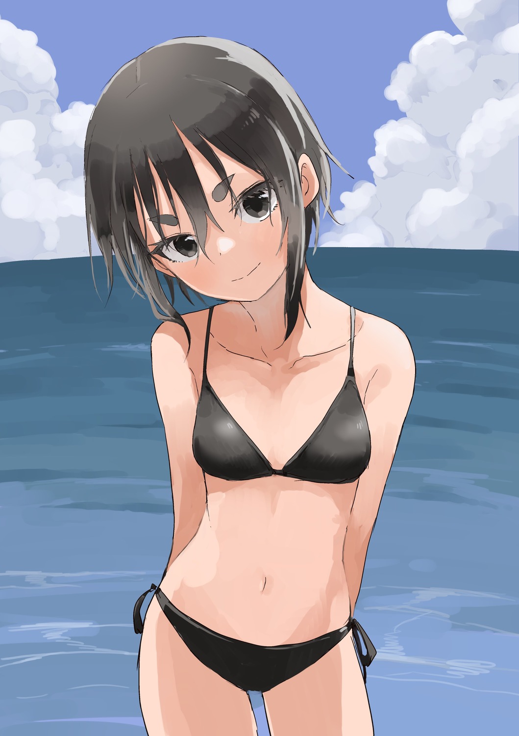 bikini, kagawa_rin, soredemo_ayumu_wa_yosetekuru, swimsuits, yamamoto_souichirou