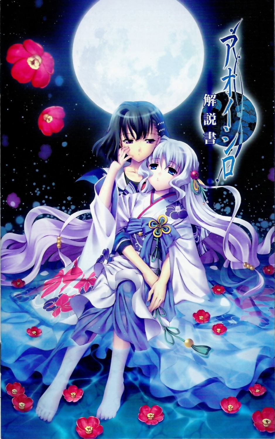 aoi_shiro, hal, kimono, nami_(aoi_shiro), osanai_shouko, scanning_artifacts, success, yuri