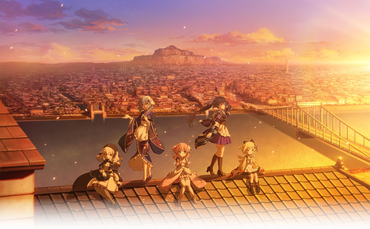 bibury_animation_studios, gekka_(prima_doll), haizakura, heels, houkiboshi_(prima_doll), japanese_clothes, karasuba_(prima_doll), key