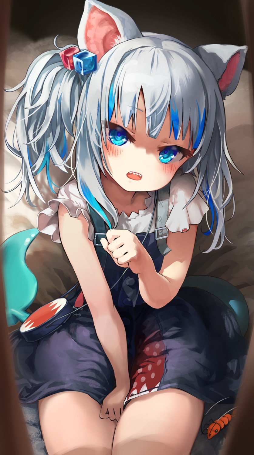animal_ears, gawr_gura, hololive, hololive_english, melaton, nekomimi, tail