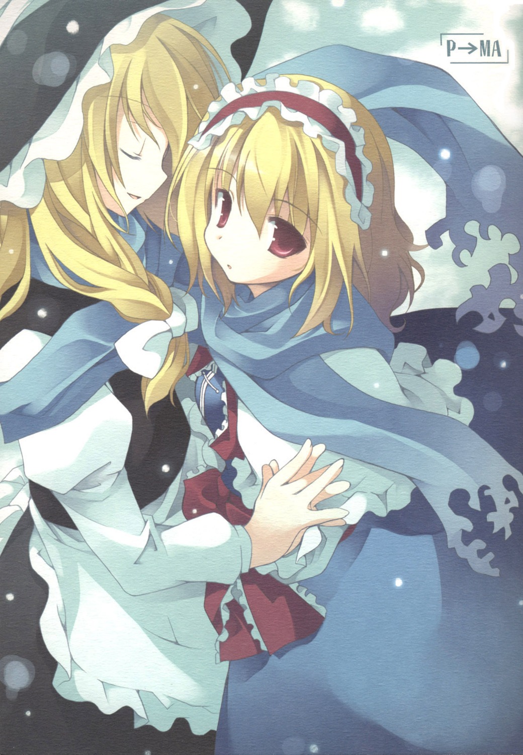 alice_margatroid, kirisame_marisa, lolita_fashion, mizuse_kiseki, sapuri, touhou