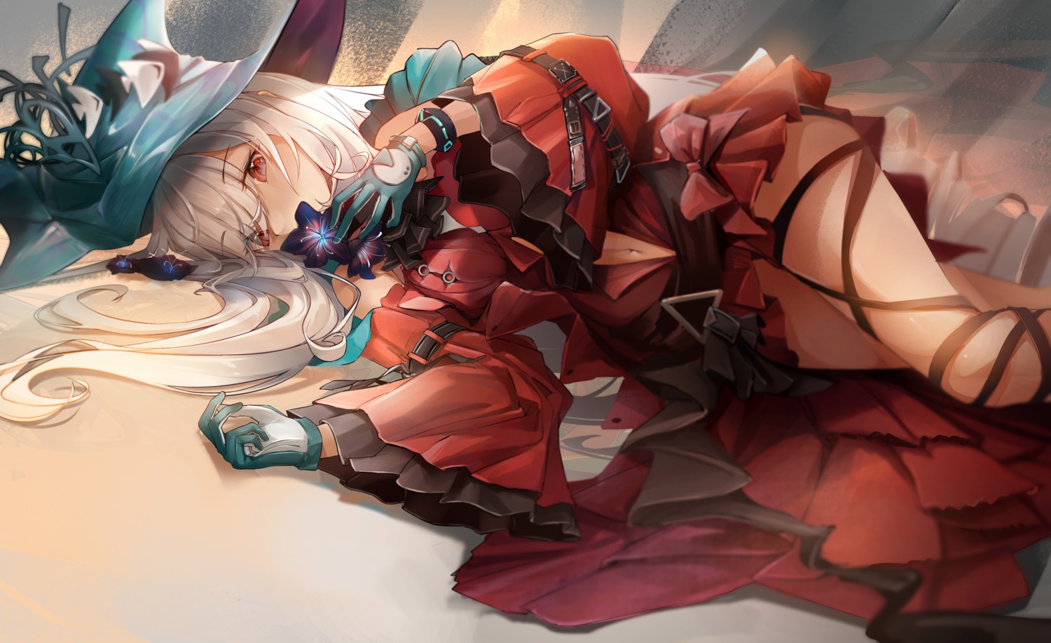 arknights, barrier_mao, dress, skadi_(arknights)