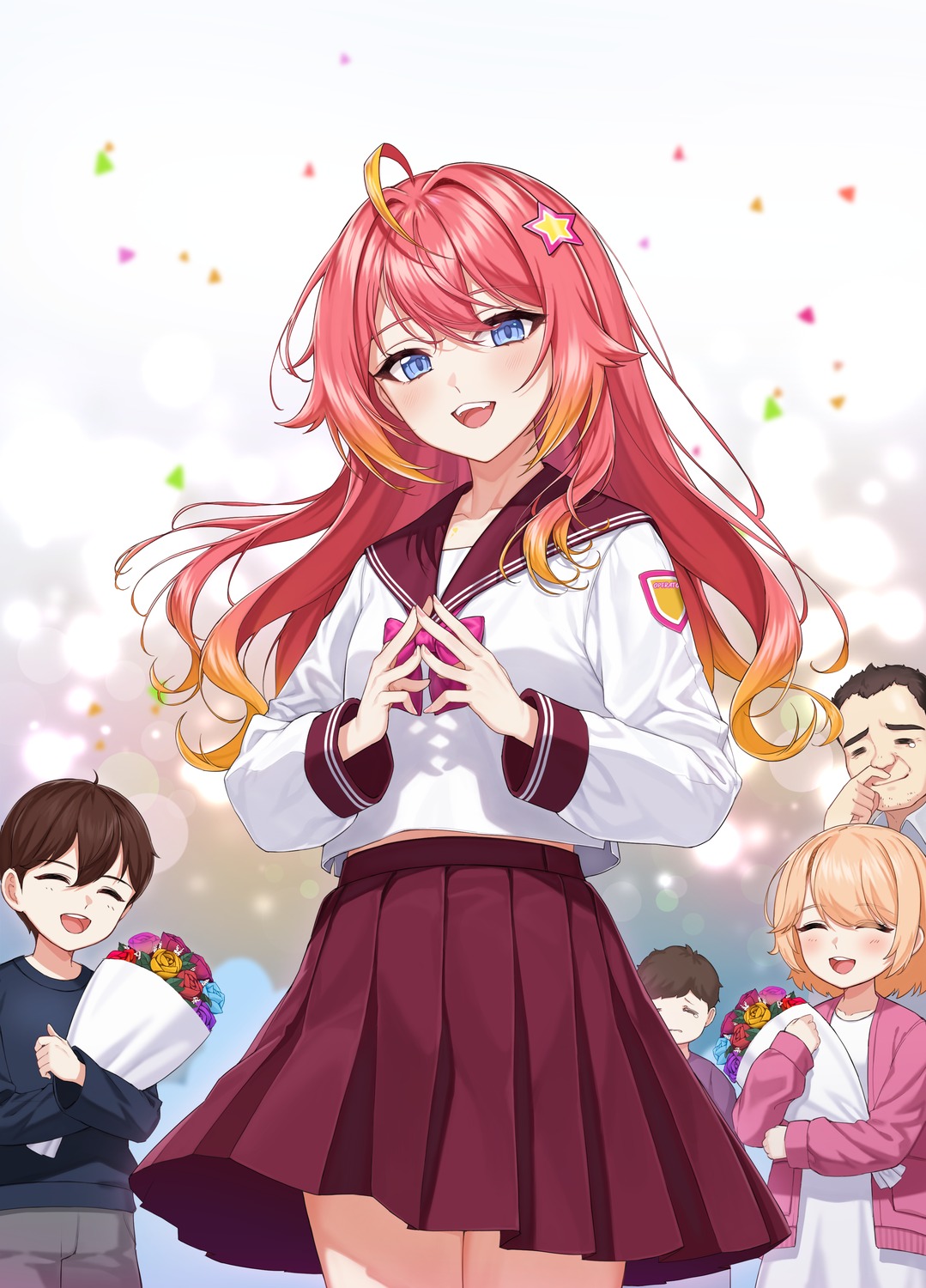 2qba, seifuku, sweater