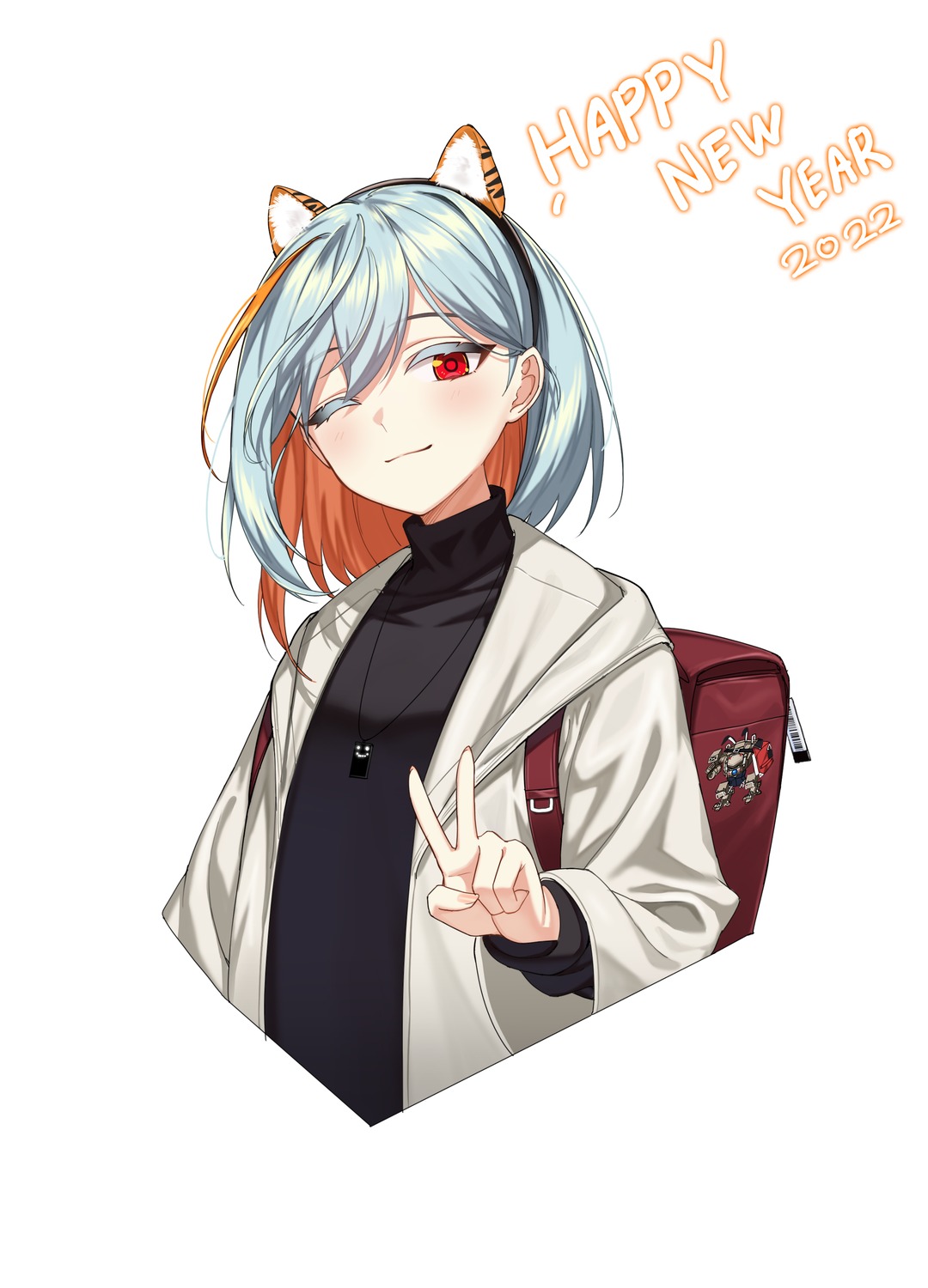 2qba, animal_ears, counter:side, sweater