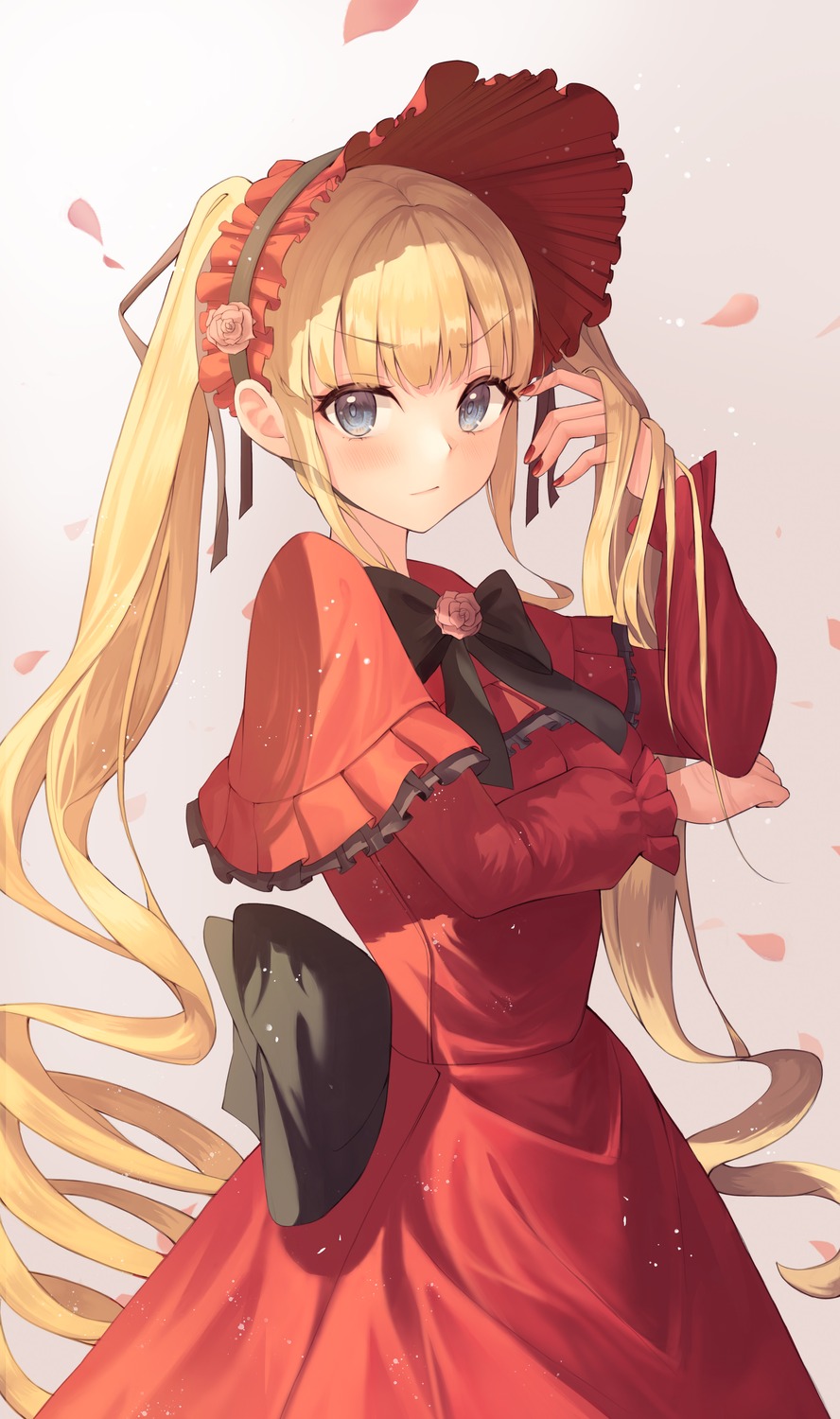 dress, gothic_lolita, hirumi, lolita_fashion, rozen_maiden, shinku