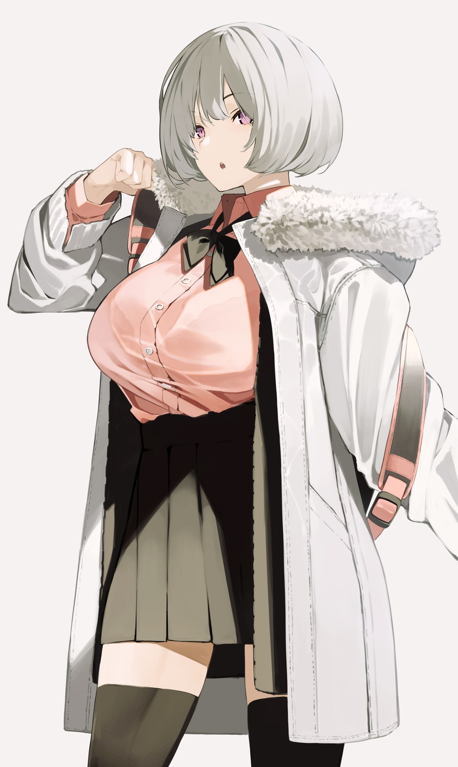 seifuku, senmu_(senmudayo), thighhighs